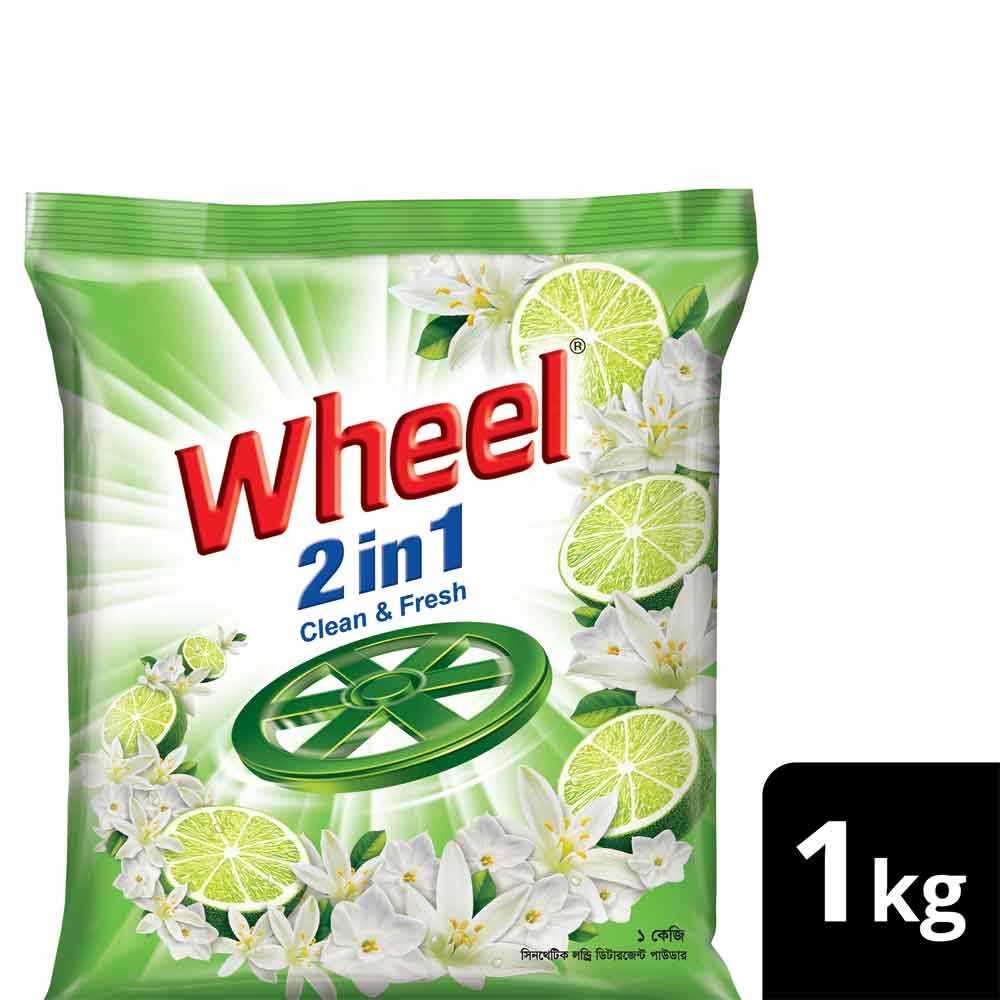 Wheel Washing Powder 2 in 1 Clean & Fresh