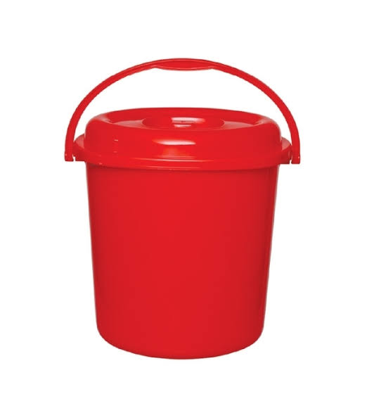 Bucket with Lid 25Ltr (Plastic)